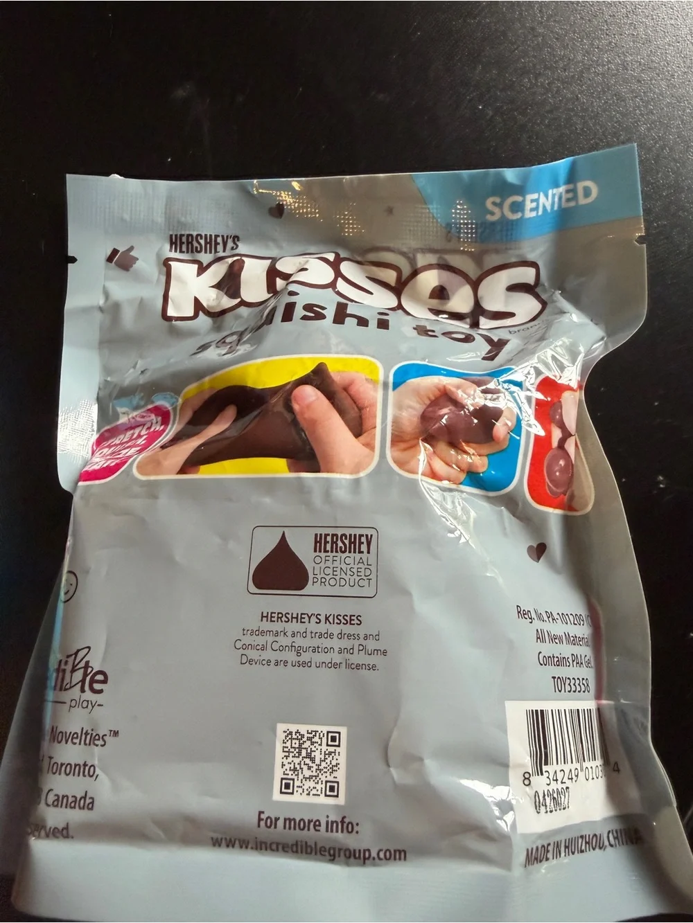 New Squishy Sensory Toy Hershey's Kiss Chocolate Scented Squishi Fidget Kisses